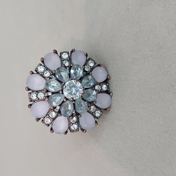 Juicy couture pink beaded crystal ring - Picture 4 of 5